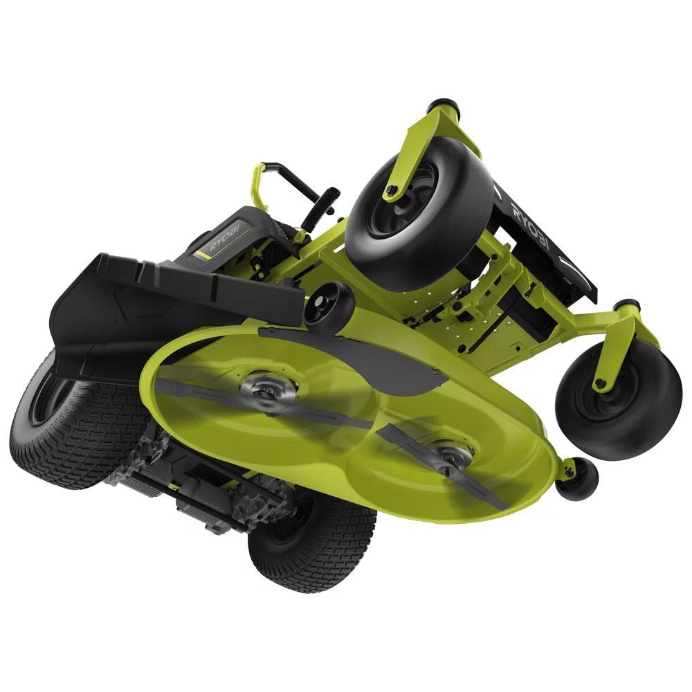 Ryobi 42 - Inch 48V 100 Ah Battery Electric Zero Turn Riding Lawn Mower - Decindoor