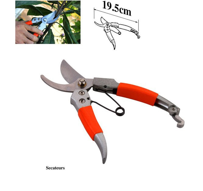 LM Center's Mini Bonsai Tools Gardening Hand Tools Kit with Tote Bag Elbow Branch Nail Rake Spade Spraying Pot for Gardeners