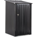 Metal Firewood Storage Shed - Decindoor