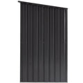 Metal Firewood Storage Shed - Decindoor