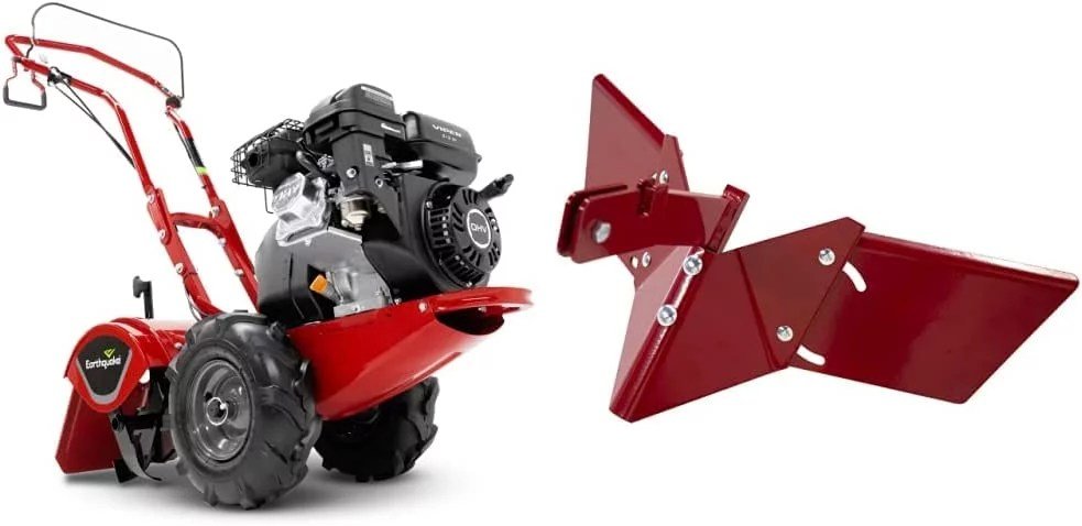 Earthquake 33970 Victory Rear Tine Tiller, Powerful 212cc 4 - Cycle Viper Engine - Decindoor