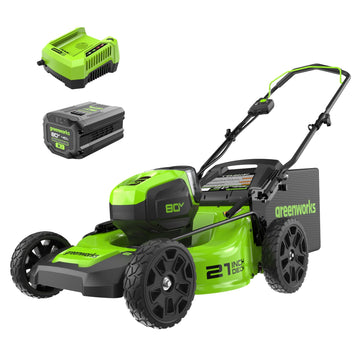 Greenworks 80V 21″ Cordless Self-Propelled Lawn Mowers