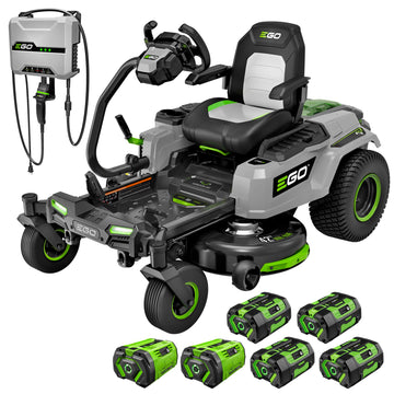 EGO Power+ Electric Riding Lawn Mower, 52″ Deck with Zero Turn