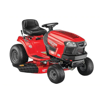 CRAFTSMAN T110 42-Inch 17.5 HP Gas Riding Lawn Tractor with 7-Speed Manual Transmission