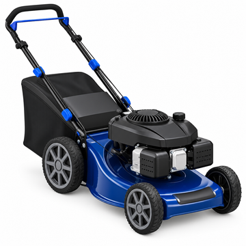 Walk-Behind Lawn Mower with Grass Collection Bag Heavy-Duty Push Lawn Mower