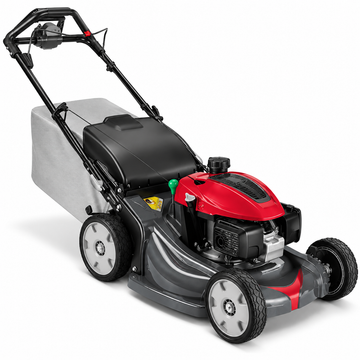 Petrol Walk-Behind Lawn Mower with Grass Collection Bag