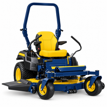 Professional Zero-Turn Riding Lawn Mower Heavy-Duty Cutting Deck Precision Steering