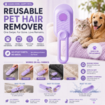 3-in-1 Steam Pet Grooming Brush for Cats & Dogs with Mist Spray