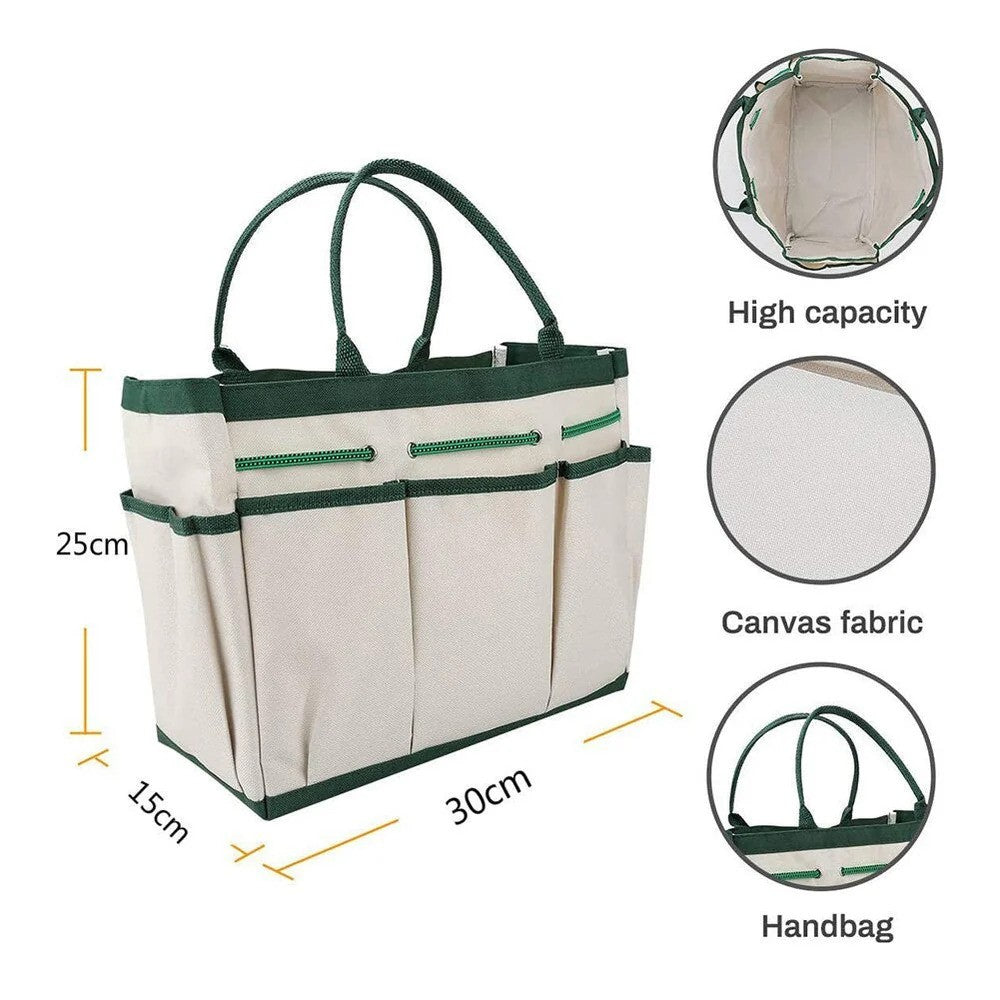 LMcenter's Garden Planting Tools Family Set 3-Piece Aluminum Alloy Shovel and Potting Tool Kit