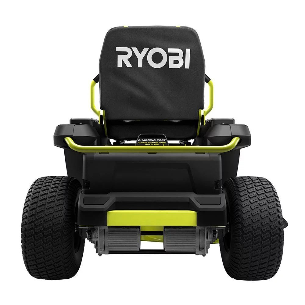 Ryobi 42 - Inch 48V 100 Ah Battery Electric Zero Turn Riding Lawn Mower - Decindoor