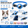 Durable premium nylon reflective AirTag cat collar