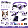 Reflective pet collar with removable safety bell