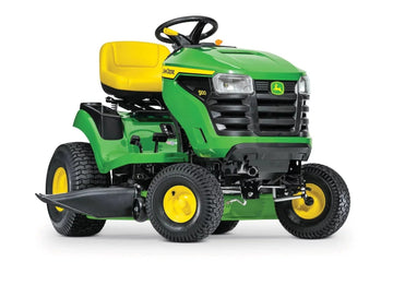 John Deere S100 42 - Inch 17.5 HP Gas Riding Lawn Tractor Hydrostatic Transmission - Decindoor