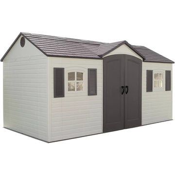 Heartland Coronado 12 - ft x 8 - ft Gable Engineered Wood Storage Shed with Floor Included - Decindoor